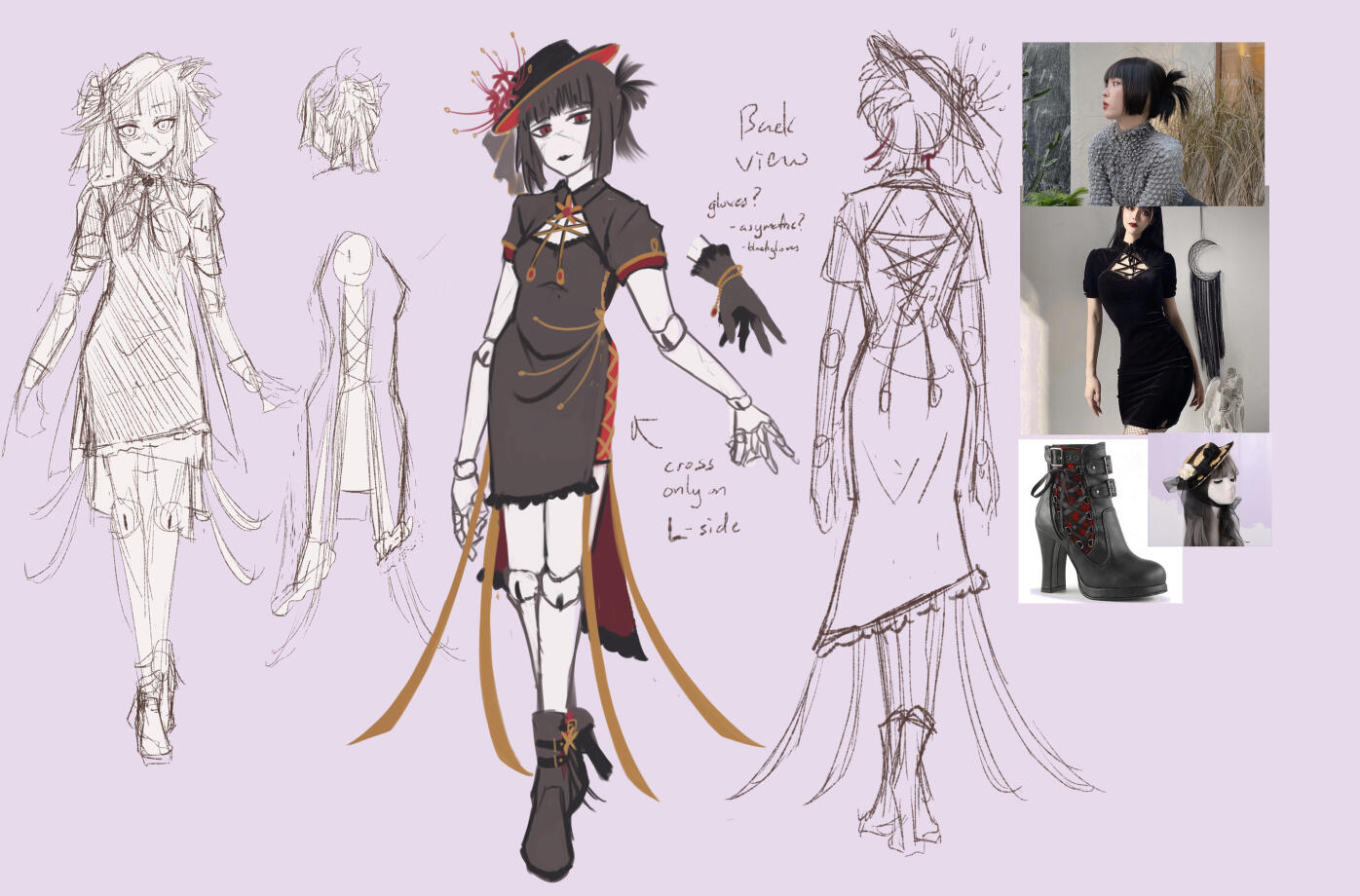 Character Concept Sketch - Living Doll Character Concept Sketch - Living Doll